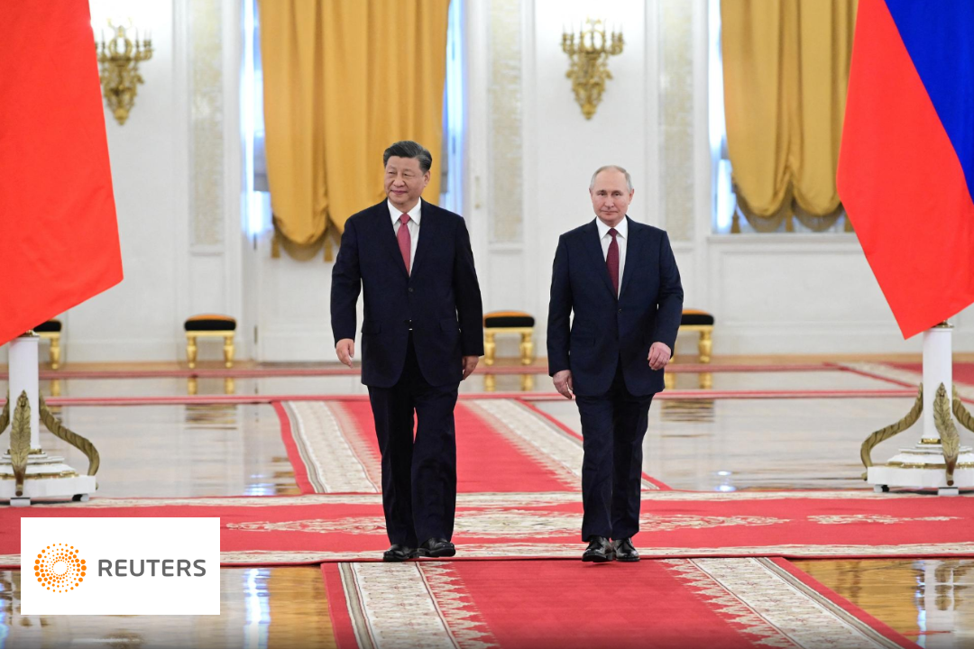 Xi Jin Ping's visit to Putin in Moscow