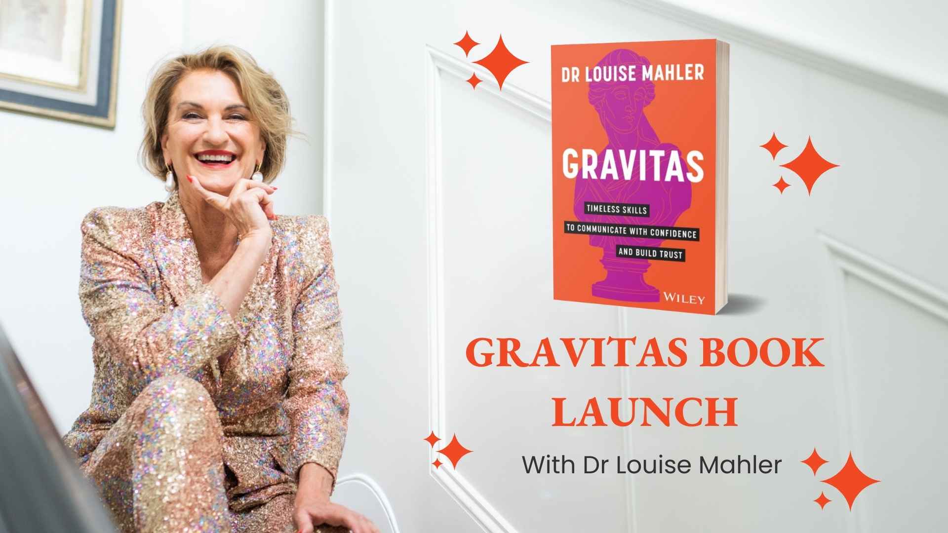 Praise your Audience Join me at the launch of the Gravitas Book
