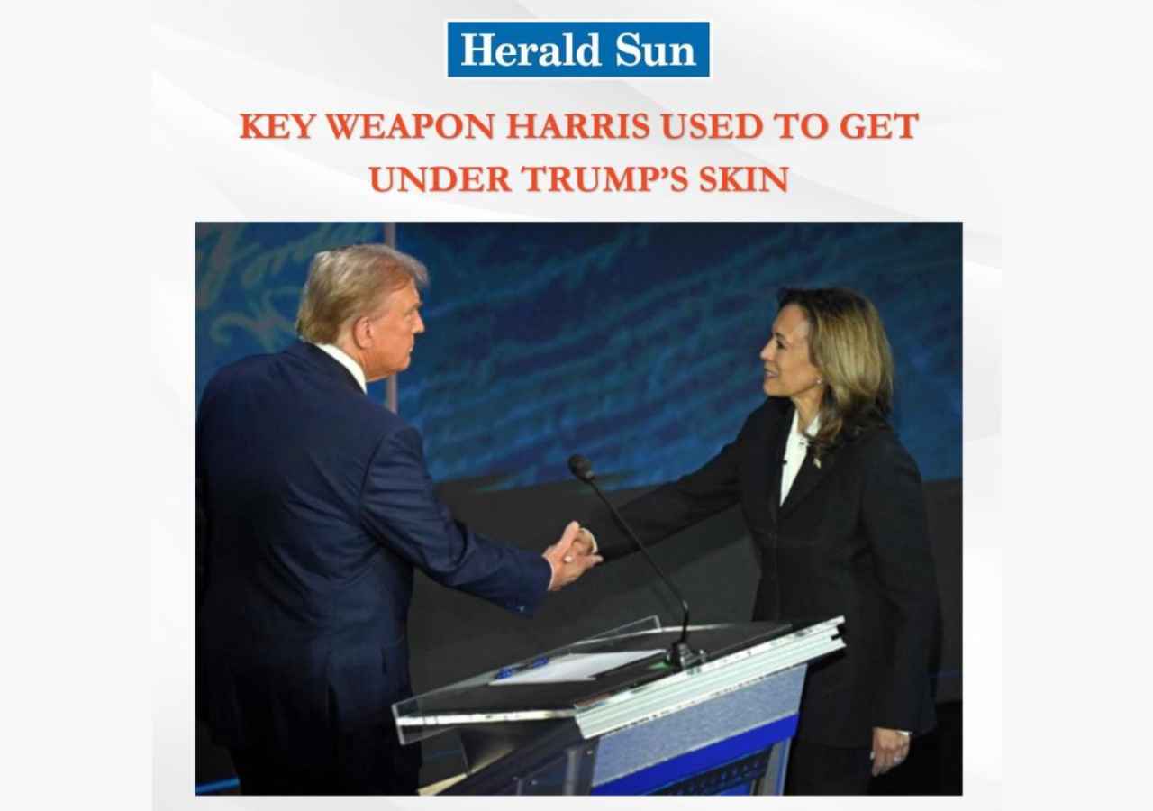 Key weapon Harris used to get under Trump’s skin - Herald Sun